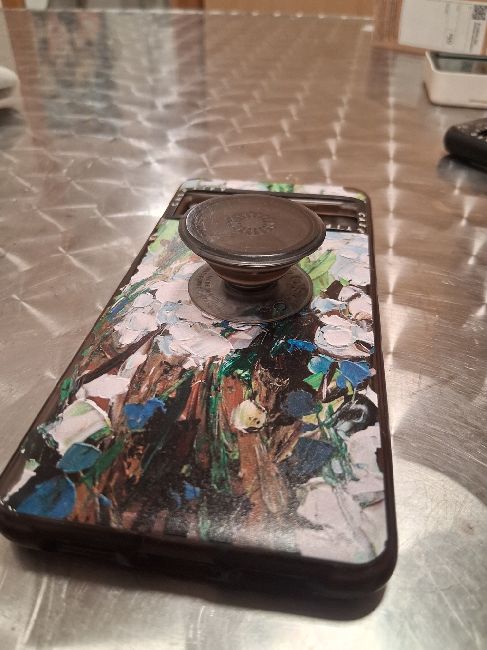 Magsafe Decorative Floral Phone Case with PopSocket For All Google Pixel Models